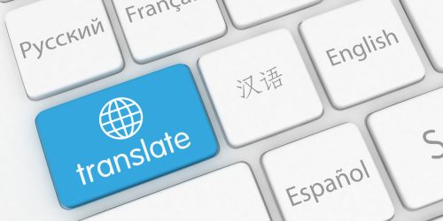 Translate learn language internet online application keyboard